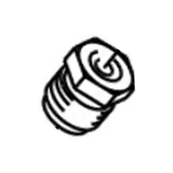 Produktbild für Kränzle Ersatzteile 12250 Führungshülse 1/4 AG