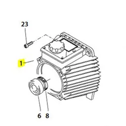 Produktbild für Kränzle Ersatzteile 465301 Ölgehäuse Quadro