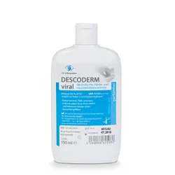 Produktbild für Händedesinfektion Dr. Schumacher Descoderm Viral 150 ml
