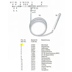 Produktbild für Kränzle Ersatzteile 27003 Mischkopf