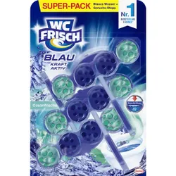Produktbild für WC-Duftspüler WC Frisch Kraft Aktiv Ozeanfrische 3 x 50 g