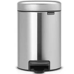 Produktbild für Treteimer Brabantia Tret-Mülleimer matt stahl 3 L
