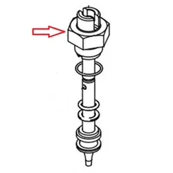 Produktbild für Kränzle Ersatzteile 14109 Kolbenführung für S 250