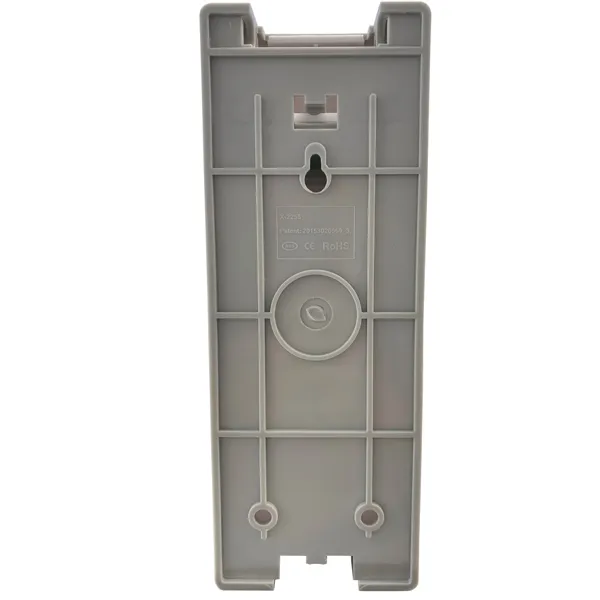 MD Desinfektionsspender 500 Ml – Aluminium, Mattsilber, Kurzer Hebel – Leerflasche
