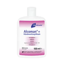 Produktbild für Händedesinfektion Meditrade Alcoman plus 150 ml