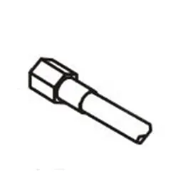 Produktbild für Kränzle Ersatzteile 44520 Ermetorohr Anschluß K1150 T