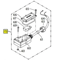 Produktbild für Kränzle Ersatzteile 413006 Druckschalter kpl.