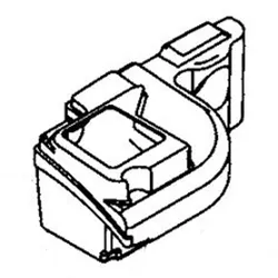 Produktbild für Kränzle Ersatzteile 448051 Wasserkasten schwarz