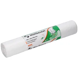Produktbild für Müllbeutel Deiss First Plus weiss 80 L, 40 Stück/Rolle
