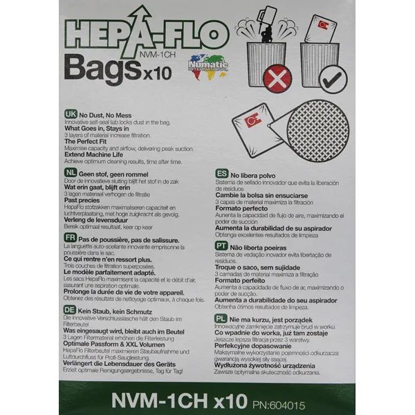10 Staubsaugerbeutel Für Numatic Henry, James, Het Produktbild-Vorschau 1