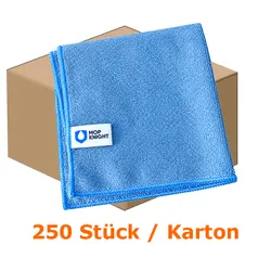 Produktbild für Microfasertuch MopKnight Professional 40 x 40 cm blau Karton