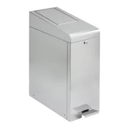 Produktbild für Treteimer Orgavente BRINOX Mülleimer Edelstahl gebürstet 45L