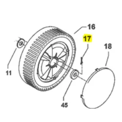 Produktbild für Kränzle Ersatzteile 42614 Splint 5 x 28