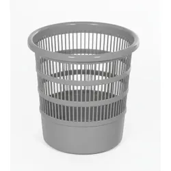 Produktbild für Papierkorb Bekaform HDPE rauchgrau 18 L