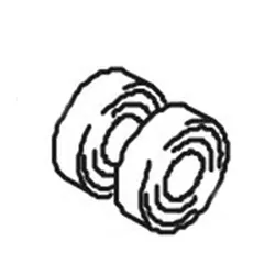 Produktbild für Kränzle Ersatzteile 50156 Rillenkugellager