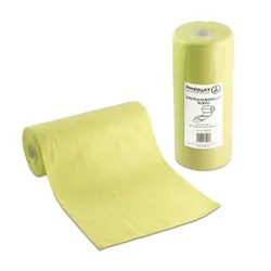 Produktbild für Microfasertuch Mopptex Perfo auf Rolle 30x30 cm gelb