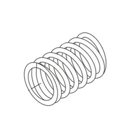 Produktbild für Kränzle Ersatzteile 40453 Plungerfeder 4,5x36x63