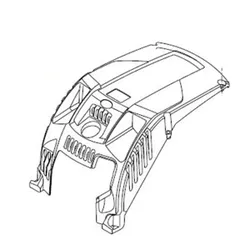 Produktbild für Kränzle Ersatzteile Frontplatte für Kränzle 1152 TS T