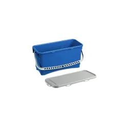 Produktbild für Arcora Kunststoffeimer Moppbox 20 L blau mit Deckel