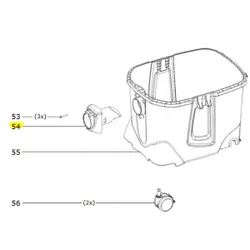 Produktbild für Kränzle Ersatzteile 453252 Anschlussmuffe Saugschlauc