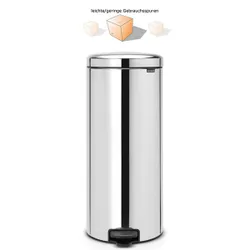 Produktbild für Treteimer Brabantia Tret-Mülleimer edelstahl 30 L B-WARE
