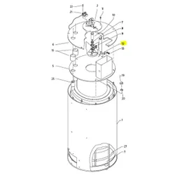 Produktbild für Kränzle Ersatzteile 440761 Klemmblech für Blockelektrode