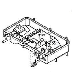 Produktbild für Kränzle Ersatzteile 42606 Schalterkasten Unterteil