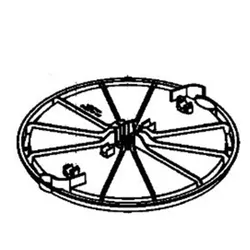 Produktbild für Kränzle Ersatzteile 13842 Schutzscheibe f. RoundCleaner 350
