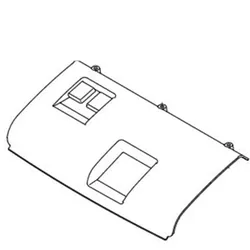 Produktbild für Kränzle Ersatzteile 470151 Abdeckung Bedienpaneel therm