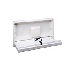 Produktbild für Baby Wickelstation Wickeltisch horizontales Modell weiß