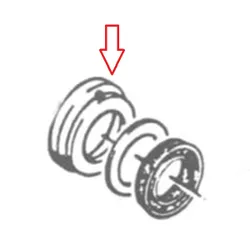 Produktbild für Kränzle Ersatzteile 40027 Distanzring