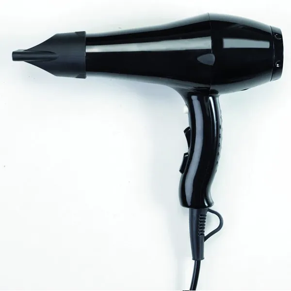 Haartrockner Orgavente YUL PRO ABS schwarz 1800 W zur Wandmontage, Zertifikat CE 704021