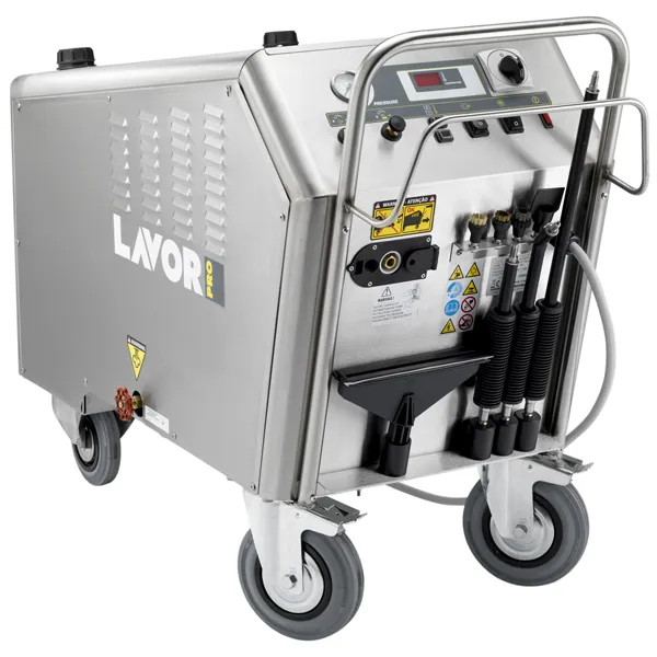 Dampfreiniger Lavor GV VESUVIO 18 professioneller Dampfreiniger aus Edelstahl AISI 304 8.452.0002