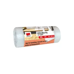 Produktbild für Müllbeutel Quickpack mit Tragegriff 35 L 8 my, 30 Stück/Ro.