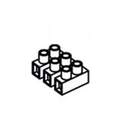 Produktbild für Kränzle Ersatzteile 43326 Lüsterklemme 4 mm² 3-polig