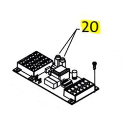 Produktbild für Kränzle Ersatzteile 448892 Feinsicherung 5x20