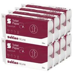 Produktbild für Toilettenpapier Wepa Satino HiLine Supersoft 4-lagig