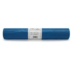 Produktbild für Müllsäcke Plasta blau 140 L 31my (Typ 60) 25 Stück/Rolle