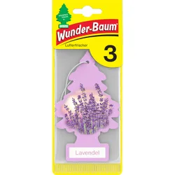Produktbild für Lufterfrischer Wunderbaum Duft Baum Lavendel 3er Karte