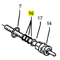 Produktbild für Kränzle Ersatzteile 430701 Parbaks für Junior