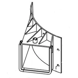 Produktbild für Kränzle Ersatzteile 44068 Gebläsestutzen für Heizkammer