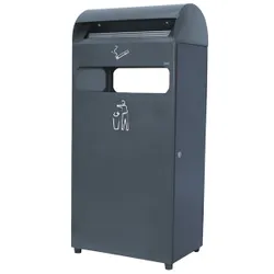 Produktbild für Standascher Orgavente Abfallbehälter 48 L & 4,7 L grau