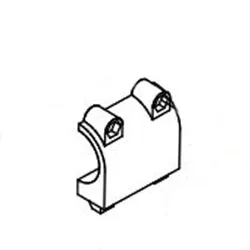 Produktbild für Kränzle Ersatzteile 403072 Klemmstück rechts