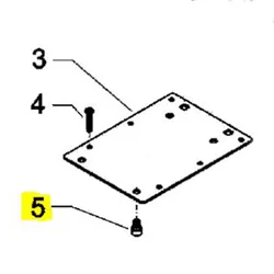 Produktbild für Kränzle Ersatzteile 40122 Innensechskantschraube