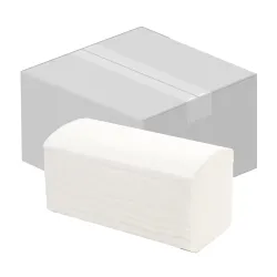 Produktbild für Papierhandtücher hochweiß 21x32 cm 20 x 160 Blatt/Karton