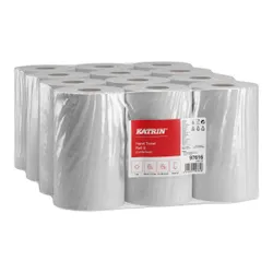 Produktbild für Handtuchrollen KATRIN Rolle S 1-lagig weiß