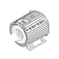 Produktbild für Kränzle Ersatzteile 40540 Stator für Kränzle Motor BG112