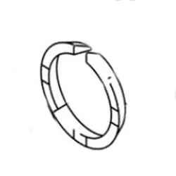 Produktbild für Kränzle Ersatzteile 40021 Druckring 20 mm