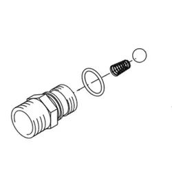 Produktbild für Kränzle Ersatzteile 405221 Ausgangsstück M22x1,5