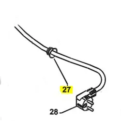 Produktbild für Kränzle Ersatzteile 43422 Knickschutztülle